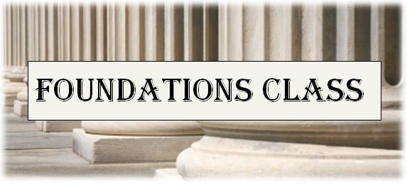 Foundations Class